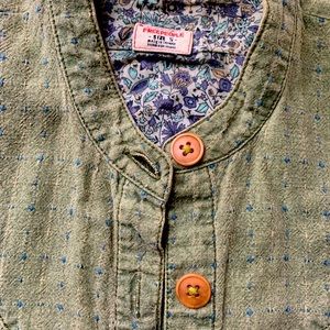 Free people “vintage” green jacket